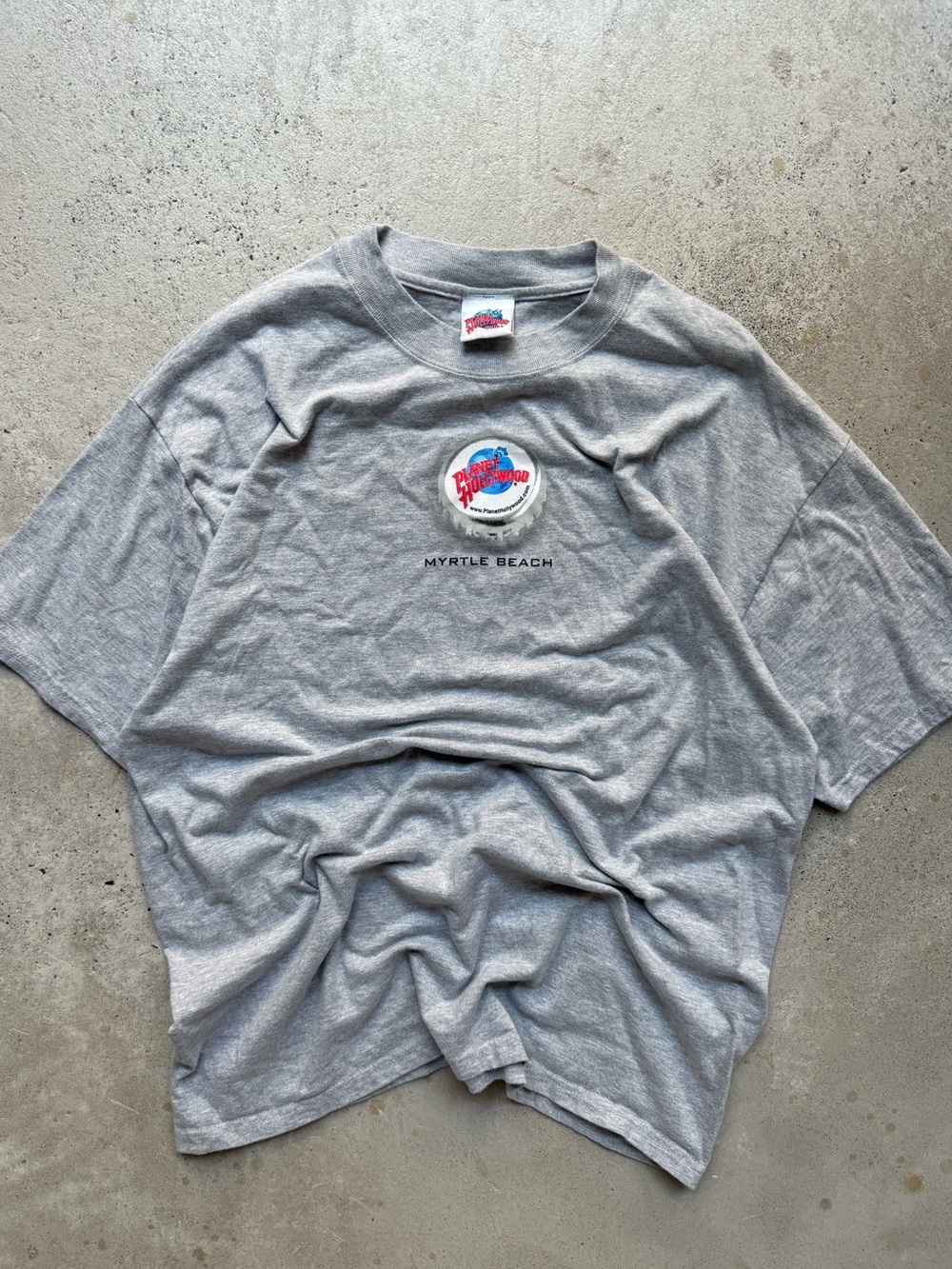 90s Vintage Planet Hollywood Myrtle Beach Men’s Graphic Tee XL 24x31